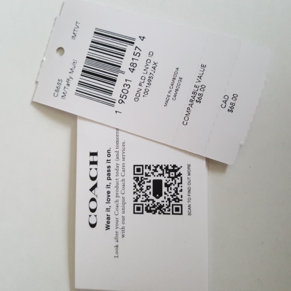 COACH LANYARD/ ID HOLDER - Picture 8 of 8